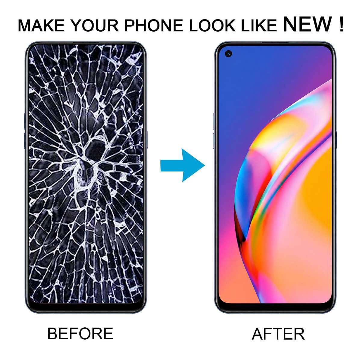 For OPPO F19 Pro CPH2285 Original LCD Screen With Digitizer Full Assembly