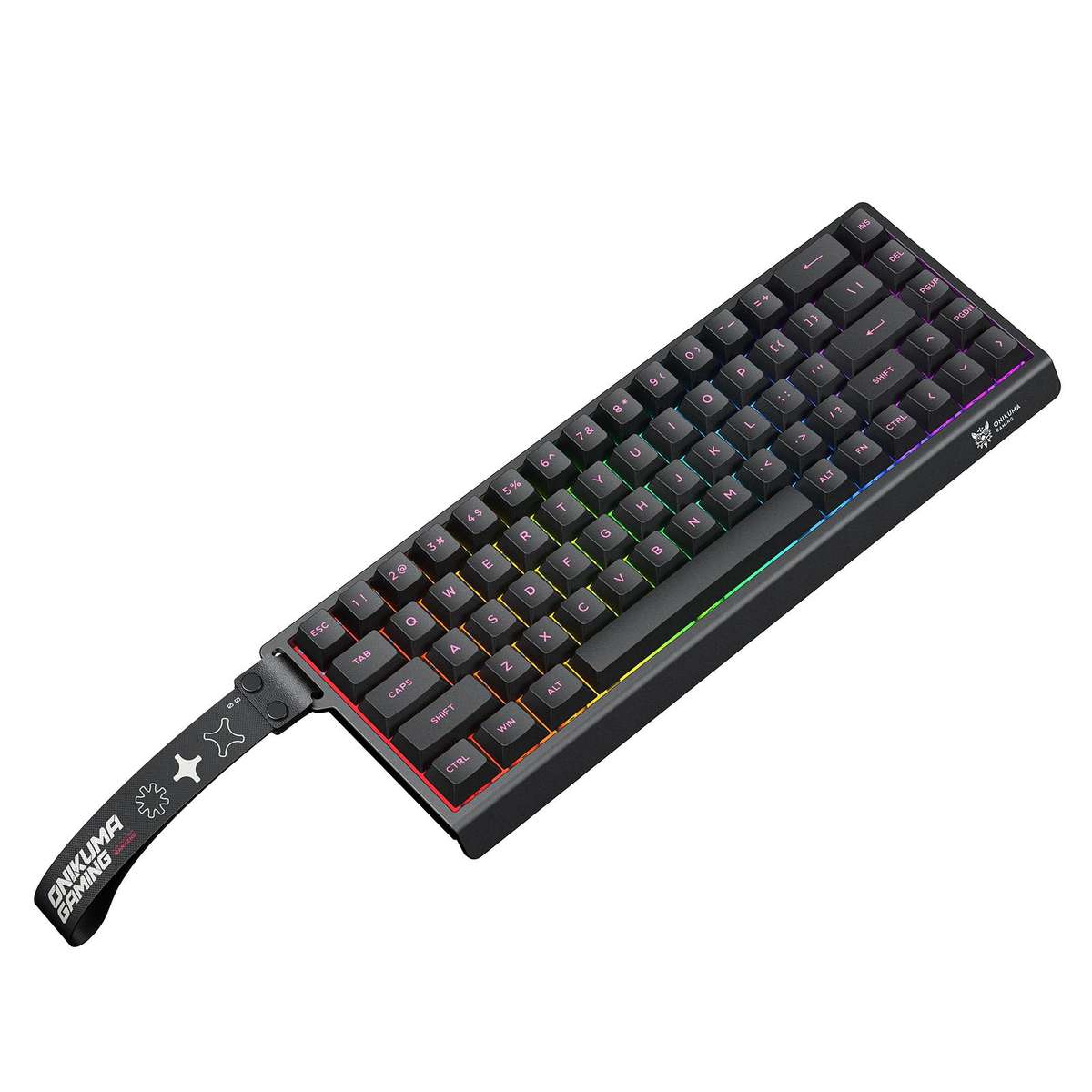 ONIKUMA MT603 68 Keys RGB Tri-mode Magnetic Switch Gaming Keyboard(Black)