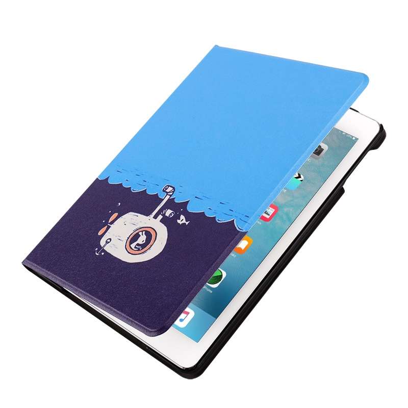 Horizontal Flip Leather Case with Holder & Sleep / Wake-up Function For iPad Pro ... (Finger Fawn)