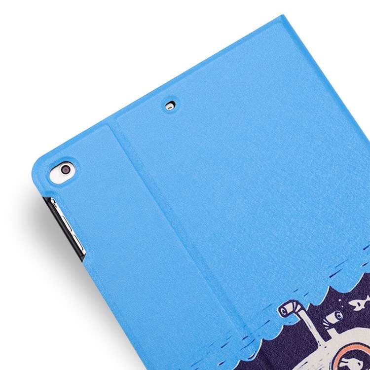 Horizontal Flip Leather Case with Holder & Sleep / Wake-up Function For i ... (Undersea Adventure)