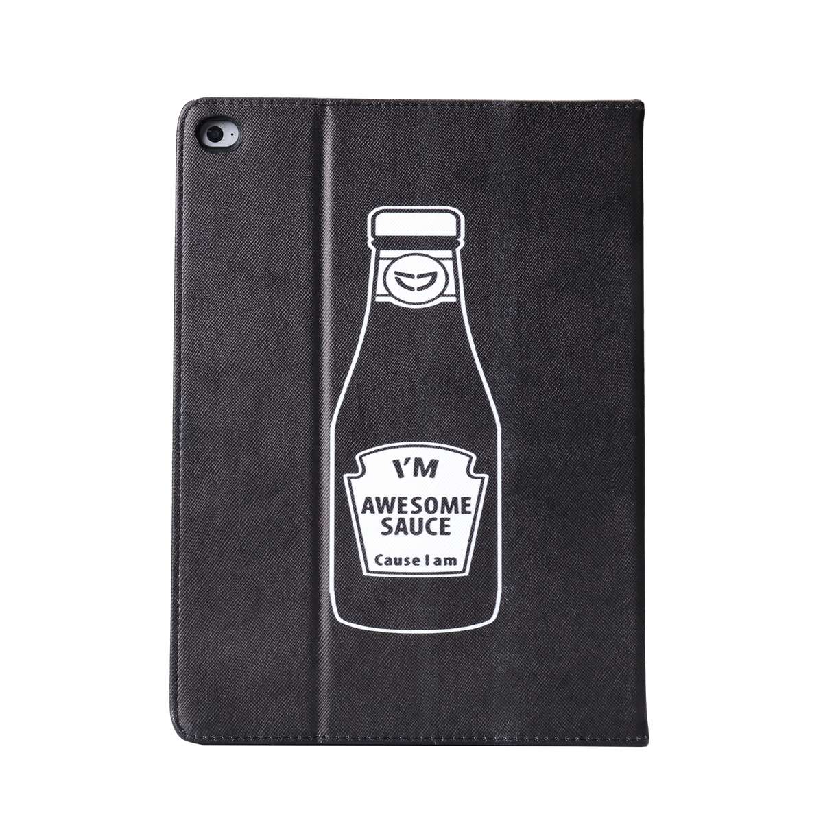For iPad Pro 11 (2018) Cross Texture Horizontal Flip PU Leather Case with Holder & Sl ... (Bottle)