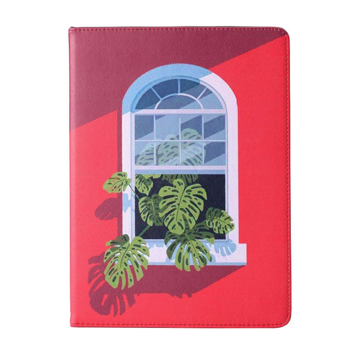 For iPad Pro 11 (2018) Cross Texture Horizontal Flip PU Leather Case with Holde ... (Window Plant)