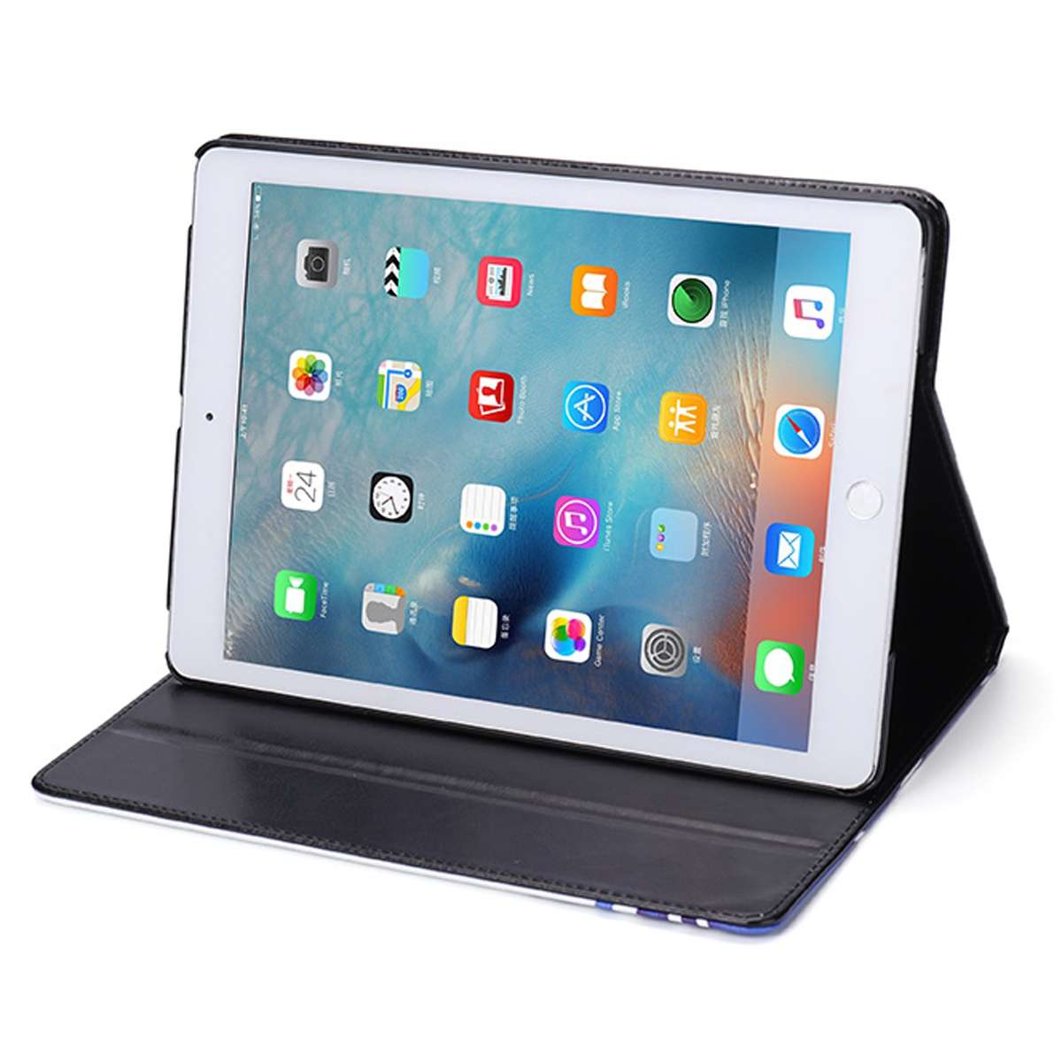 For iPad Pro 11 (2018) Cross Texture Horizontal Flip PU Leather Case with Holde ... (Window Plant)