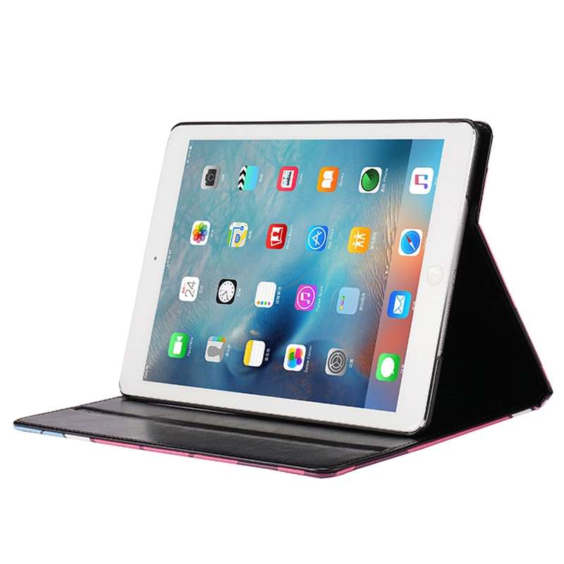 Horizontal Flip Leather Case with Holder & Sleep / Wake-up Function For iPad Pro ... (Grape Juice)