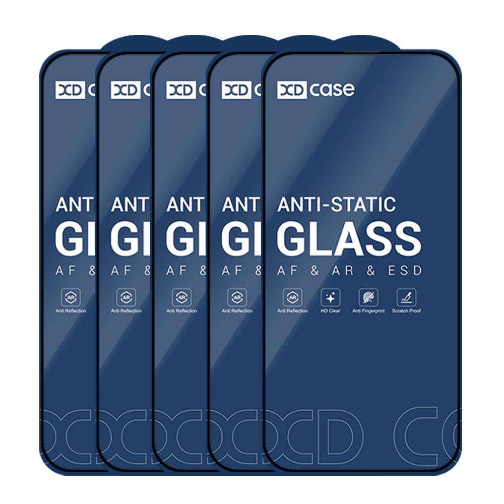 For iPhone 17 Pro XDcase 5pcs / Pack Silk Screen Printed HD Tempered Glass Film