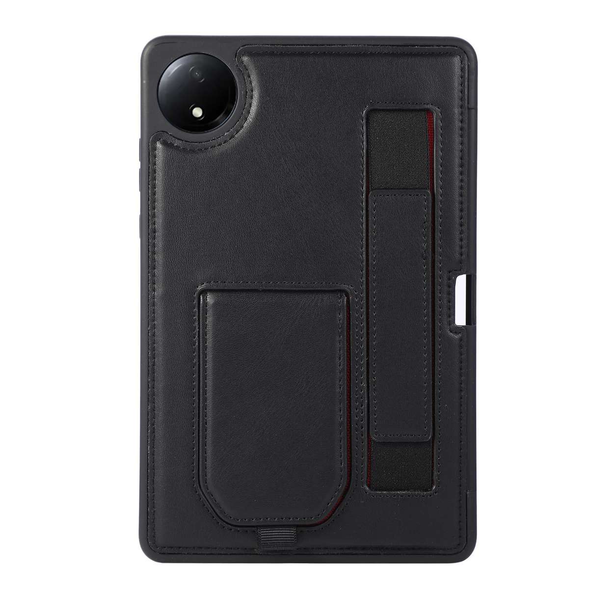 For Xiaomi Redmi Pad SE 4G Hand Grip Holder Tablet Case with Pen Slot(Black)