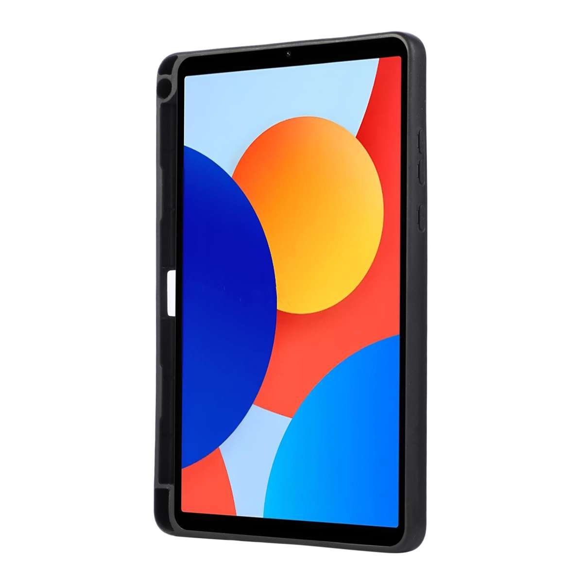 For Xiaomi Redmi Pad SE 4G Hand Grip Holder Tablet Case with Pen Slot(Black)