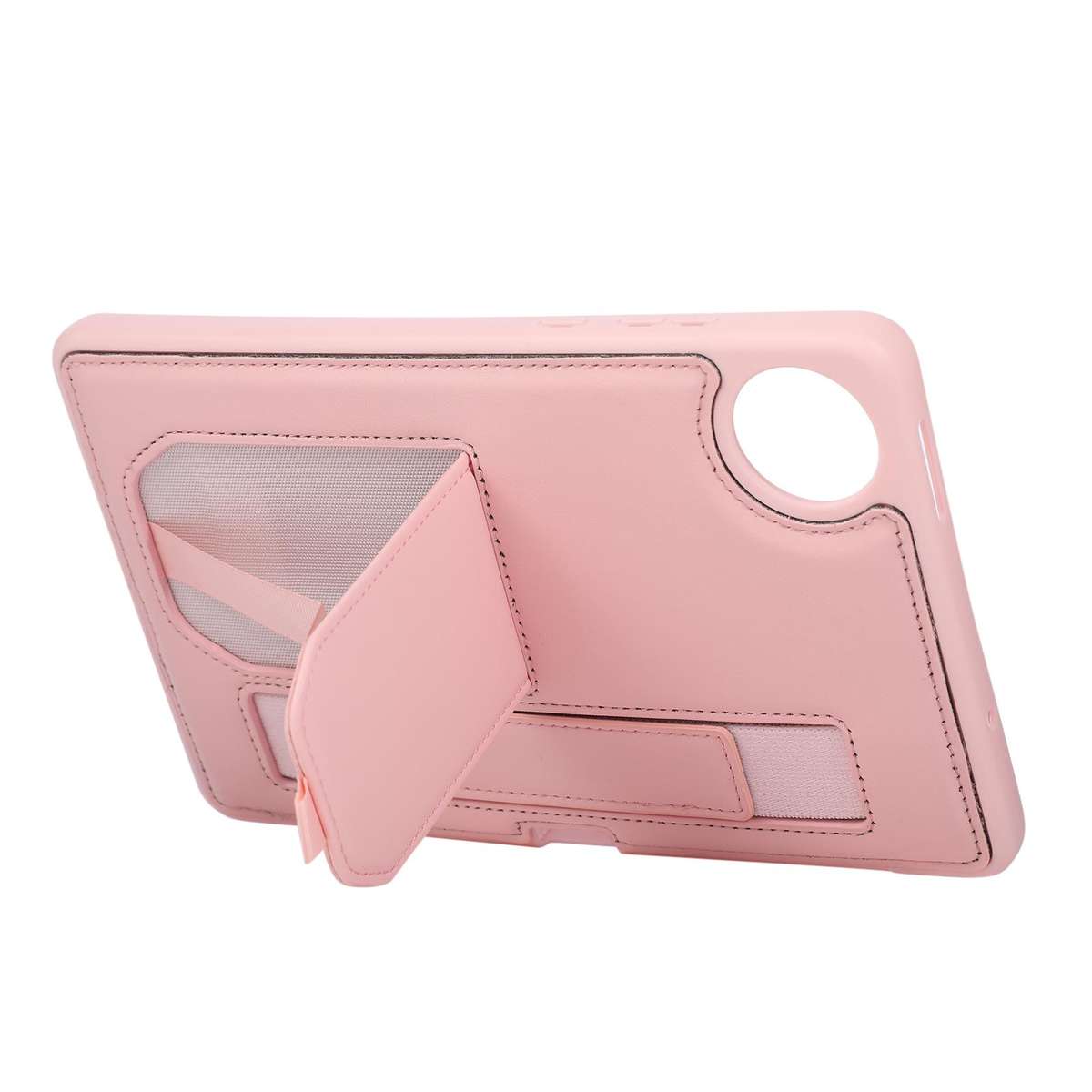 For Xiaomi Redmi Pad SE 4G Hand Grip Holder Tablet Case with Pen Slot(Black)