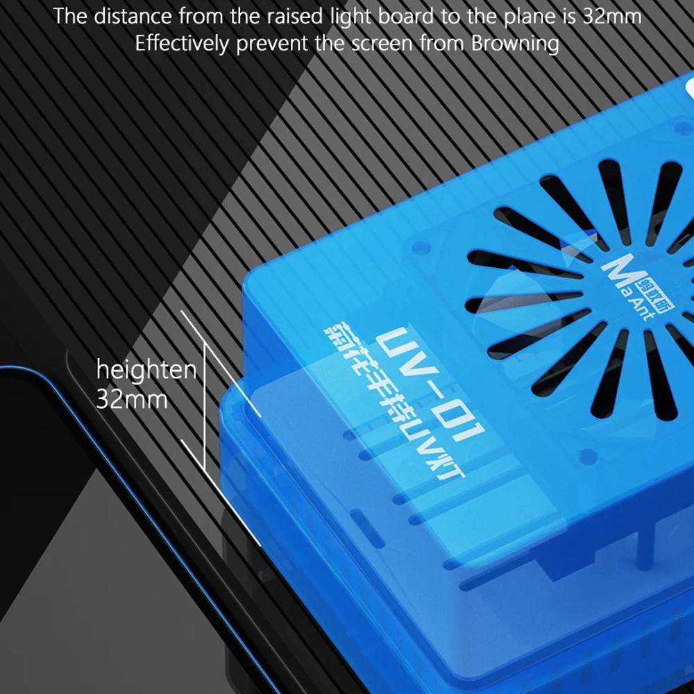 MaAnt UV-01 Portable UV Green Oil Fast Curing Lamp Box