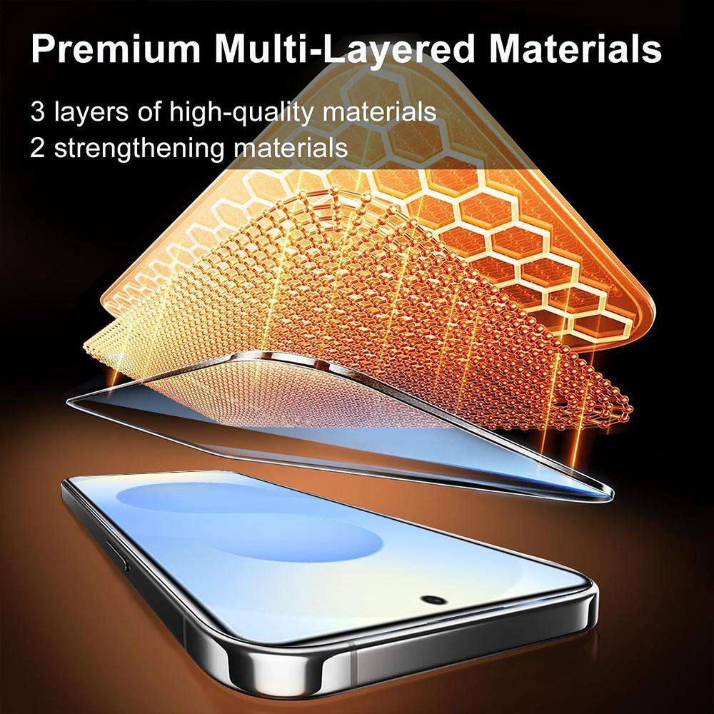 For Samsung Galaxy S25+ 5G XDcase 5pcs / Pack Silk Screen Printed HD Tempered Glass Film, Support