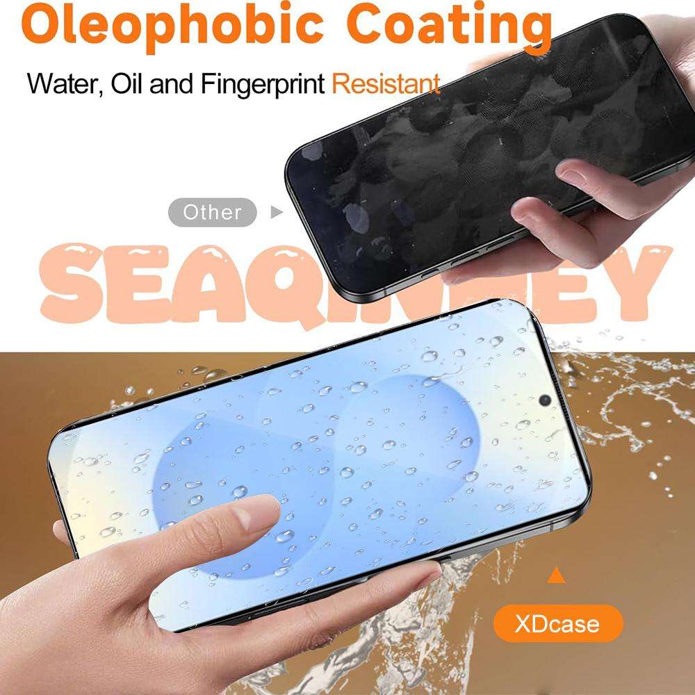 For Samsung Galaxy S25+ 5G XDcase 5pcs / Pack Silk Screen Printed HD Tempered Glass Film, Support