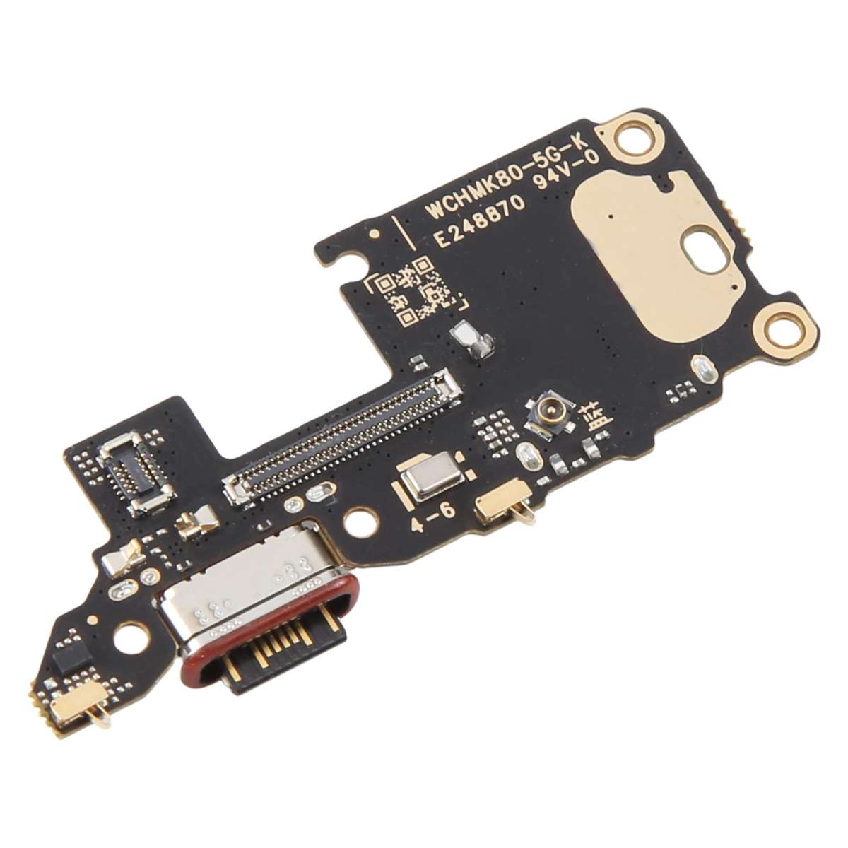 For Xiaomi Redmi K80 Charging Port Board with iC, Supporting Fast Charging
