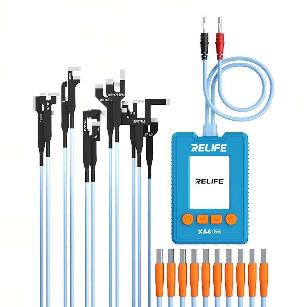 RELIFE XA4 Pro One-Touch HD Display Power Cable with USB / Type-C Dual Interface for iPhone 8-17 Pro