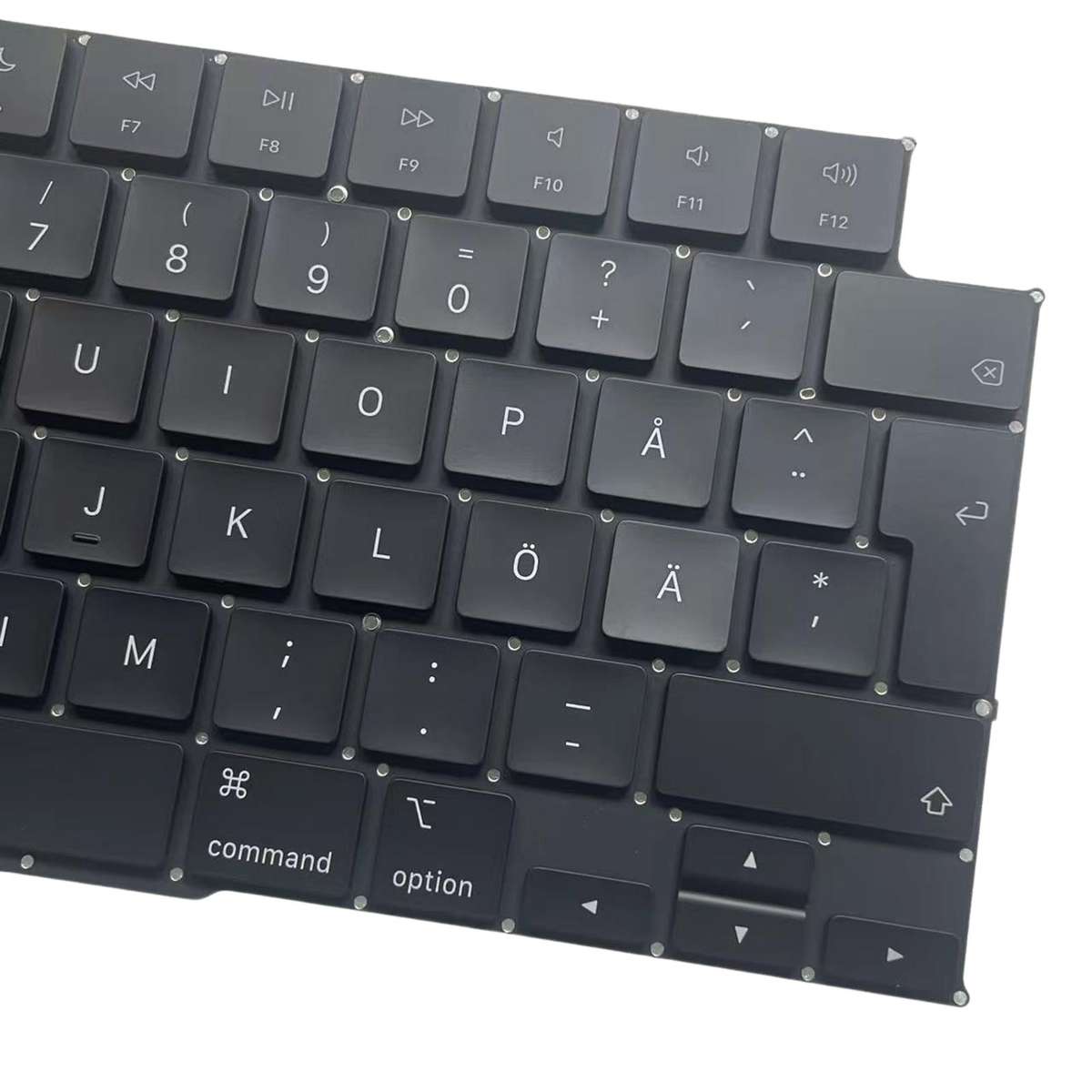 For MacBook Pro 16.2 A3186 UK Big Enter Version Sweden Keyboard