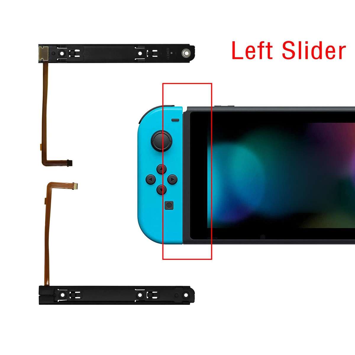 For Nintendo Switch OLED Metal Rail Slider Cable(Left)