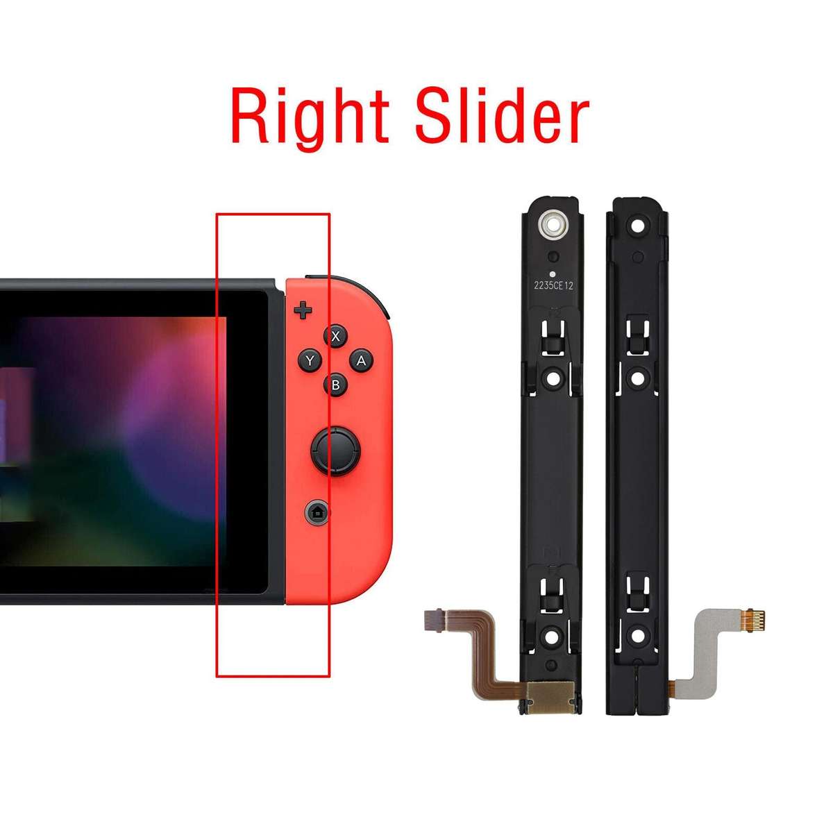 For Nintendo Switch OLED Metal Rail Slider Cable(Left)