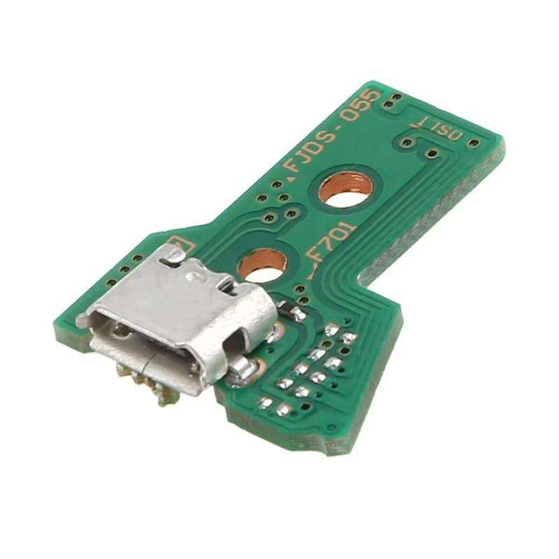 For Sony PS4 Controller JDS-055 12 PIN USB Charging Port Socket with Flex Cable