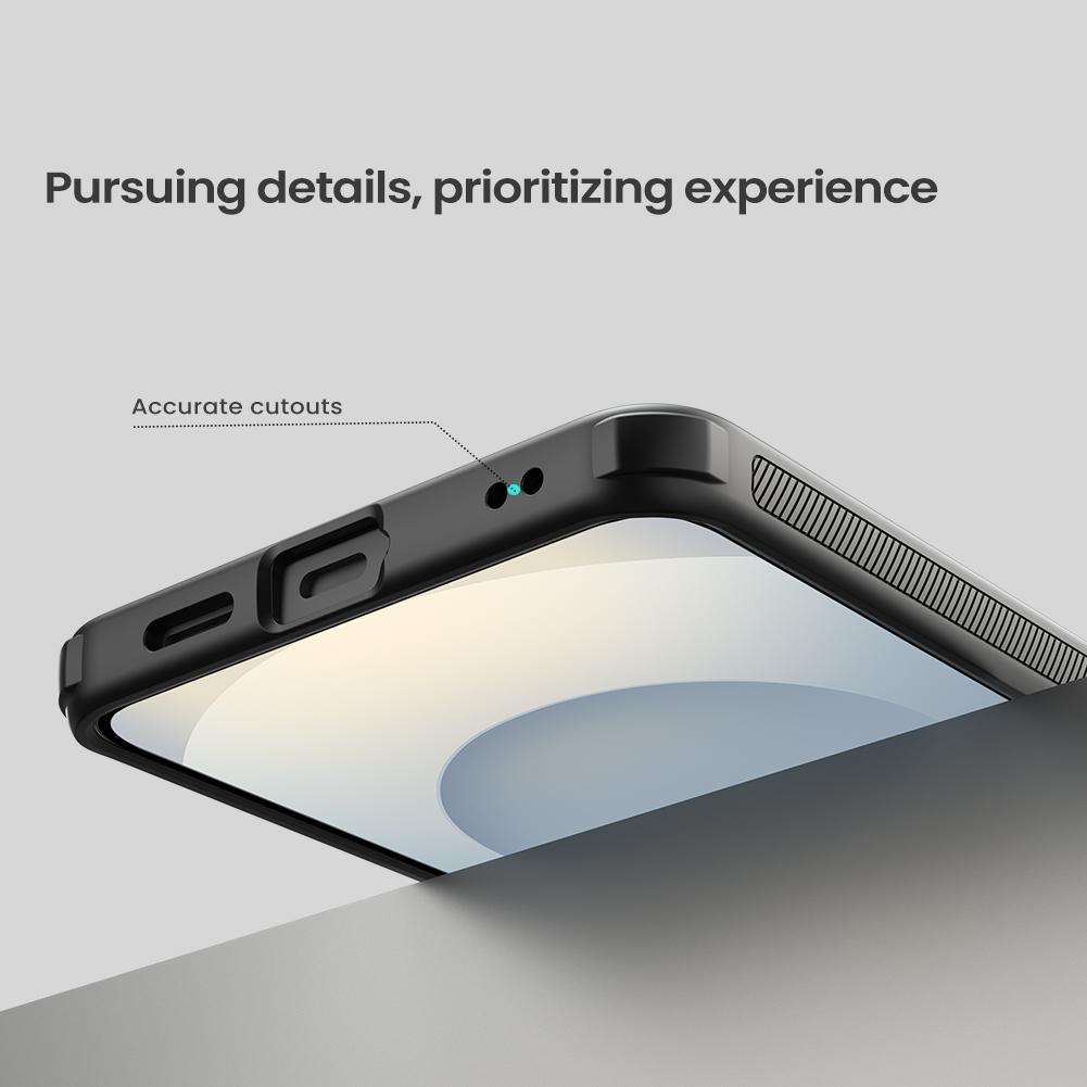For Samsung Galaxy S26+ 5G NILLKIN Super Frosted Shield Pro PC + TPU Phone Case(Black)