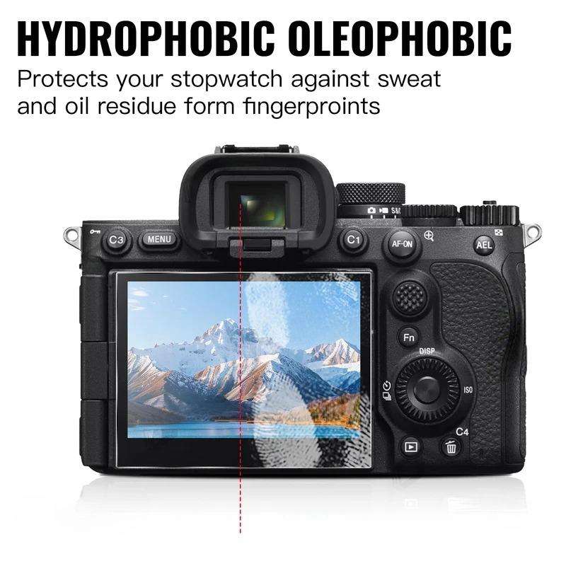 For Sony Alpha 7 V / ILCE-7M5 3pcs HD Anti-Scratch Anti-Fingerprint Tempered Gla ... (Transparent)