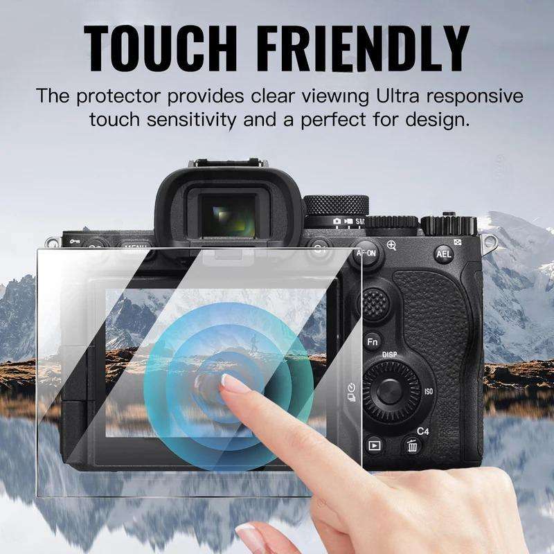 For Sony Alpha 7 V / ILCE-7M5 3pcs HD Anti-Scratch Anti-Fingerprint Tempered Gla ... (Transparent)