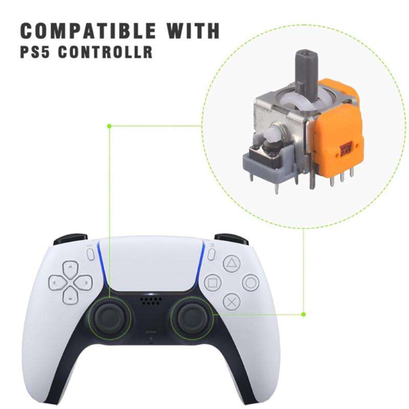 2pcs Hall Effect TMR Magnetic Resistance Analog For PS4