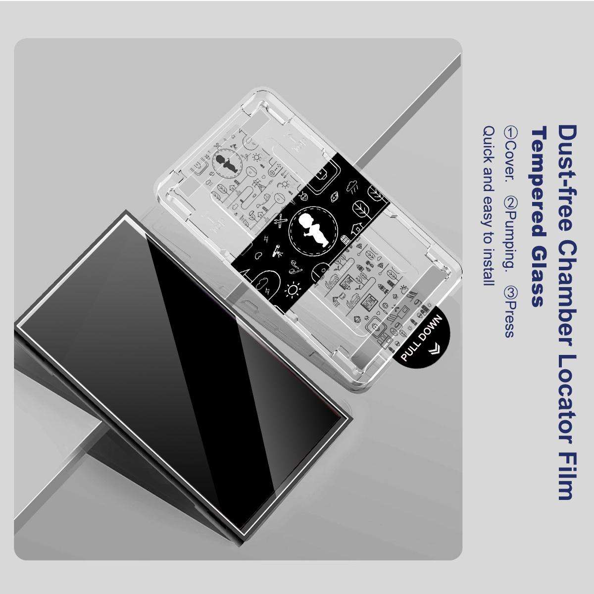 For Honor MagicPad 3 13.3 / MagicPad 3 Pro imak Dust-free Chamber Locator Tablet Tempered Glass Fi