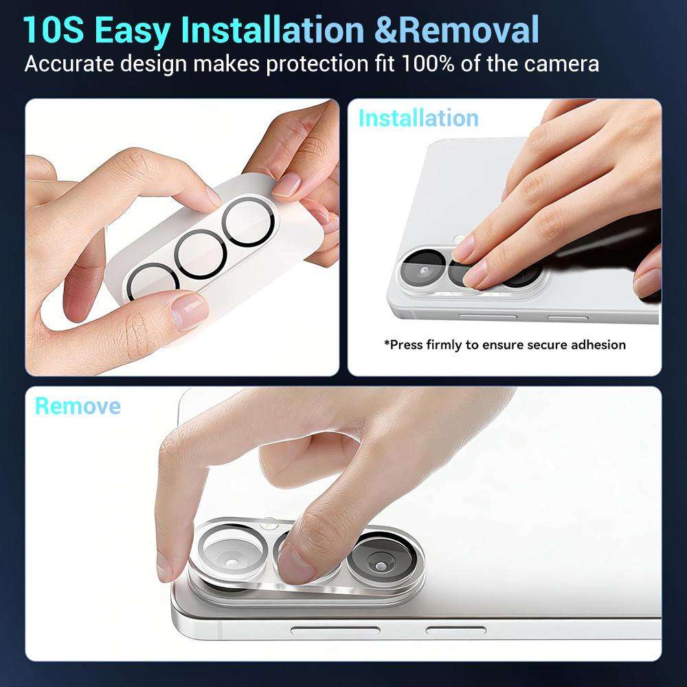 For Samsung Galaxy S26+ 5G XDcase HD Tempered Glass Camera Lens Protector(Silkscreen Black Circle)