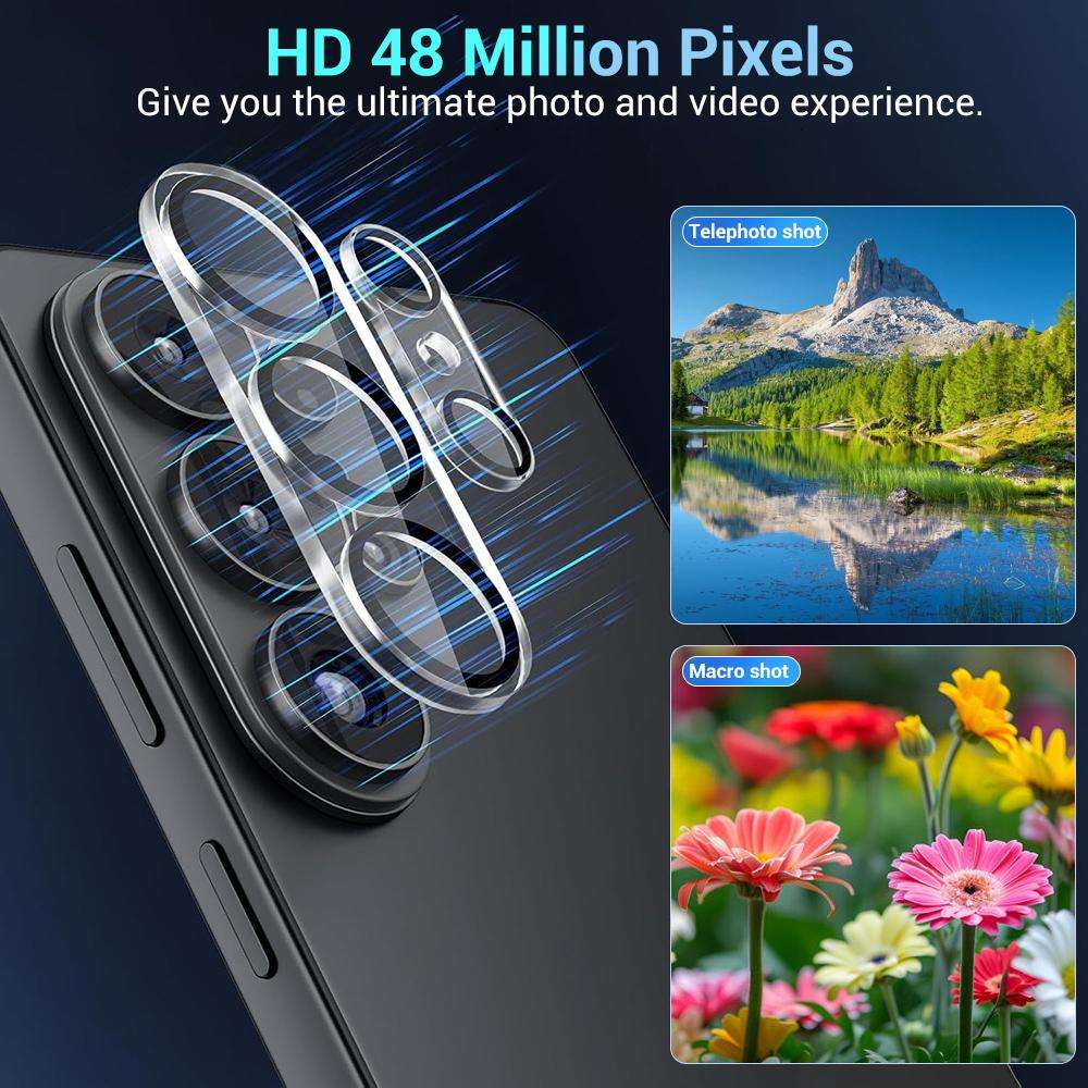 For Samsung Galaxy S26 Ultra 5G XDcase HD Tempered Glass Camera Lens ... (Silkscreen Black Circle)