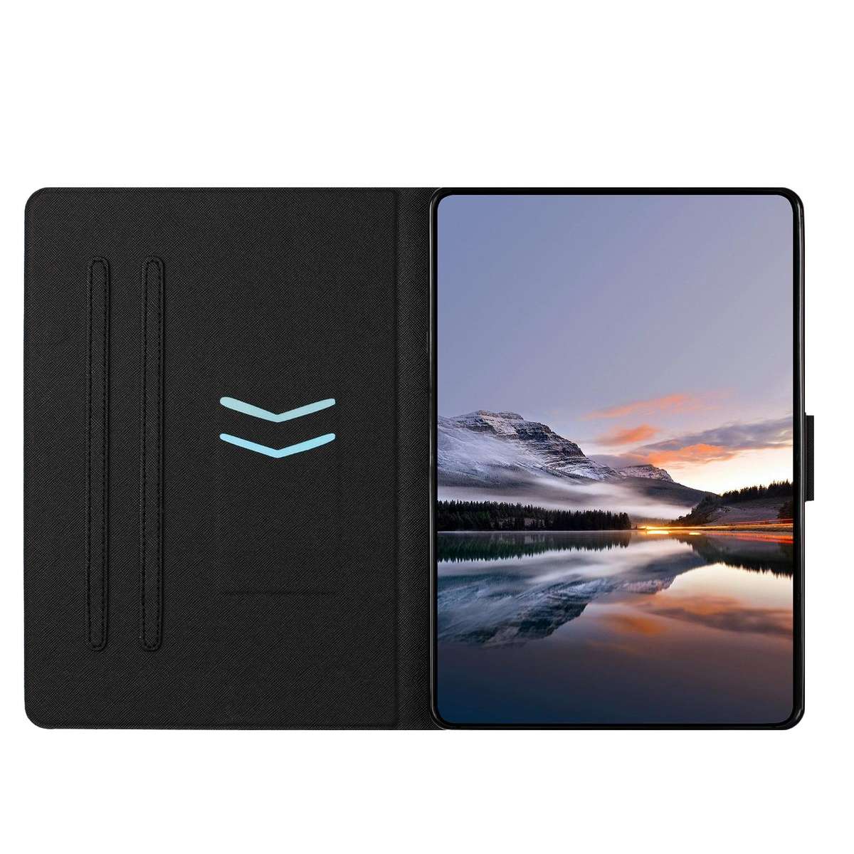 For Xiaomi Redmi Pad 2 2025 Litchi Texture Voltage Painted Vegan Leather Smart ... (Golden Sands)
