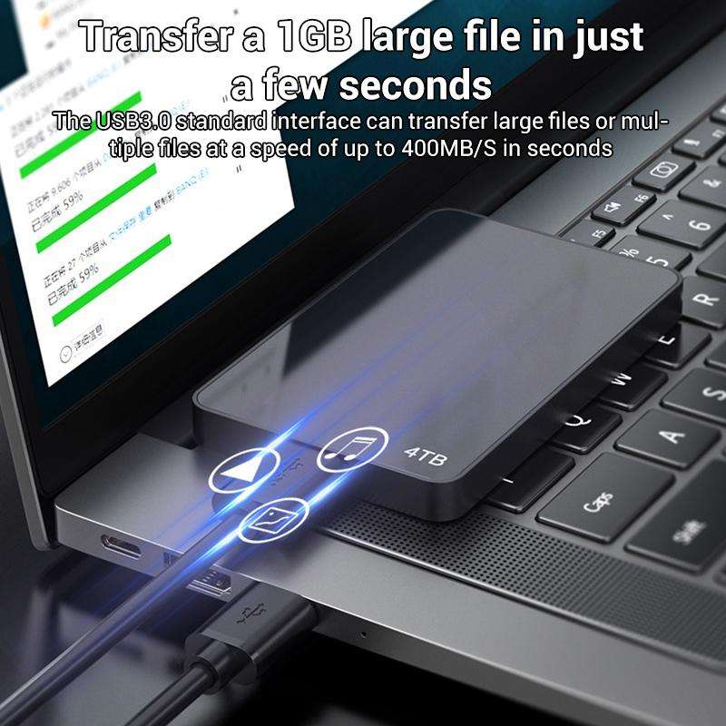 WG137 USB 3.0 Male to Micro-B Male External Hard Drive Enclosure Data Cable, Length:1.5m(Black)
