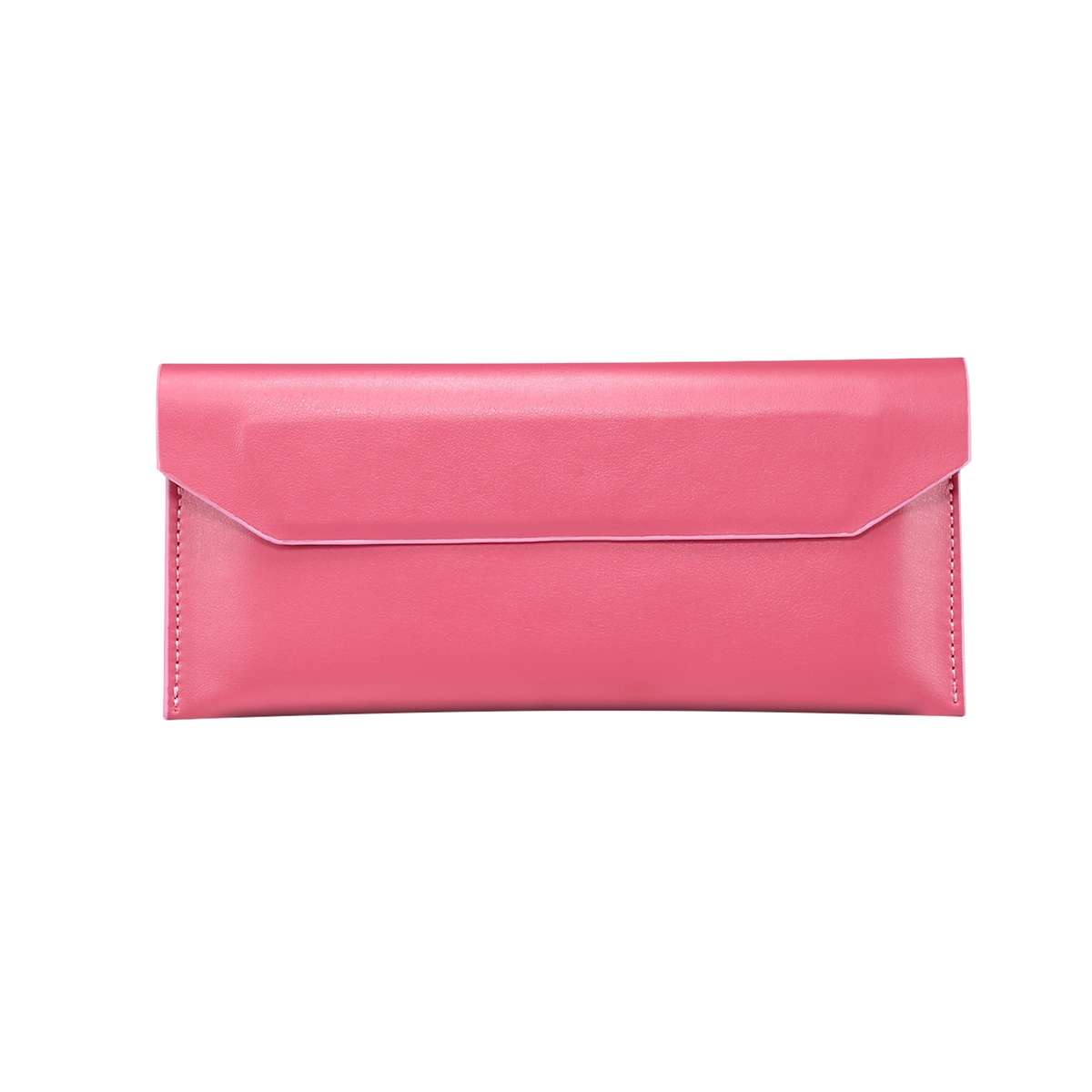 Magnetic Genuine Leather Horizontal Flip Protective Case for 6.1-6.7 inch Smartphones(Pink)