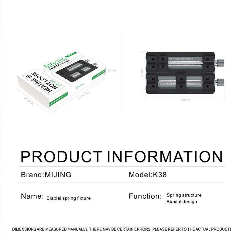 Mijing K38 Dual-axis Universal Motherboard Chip PCB Repair Fixture