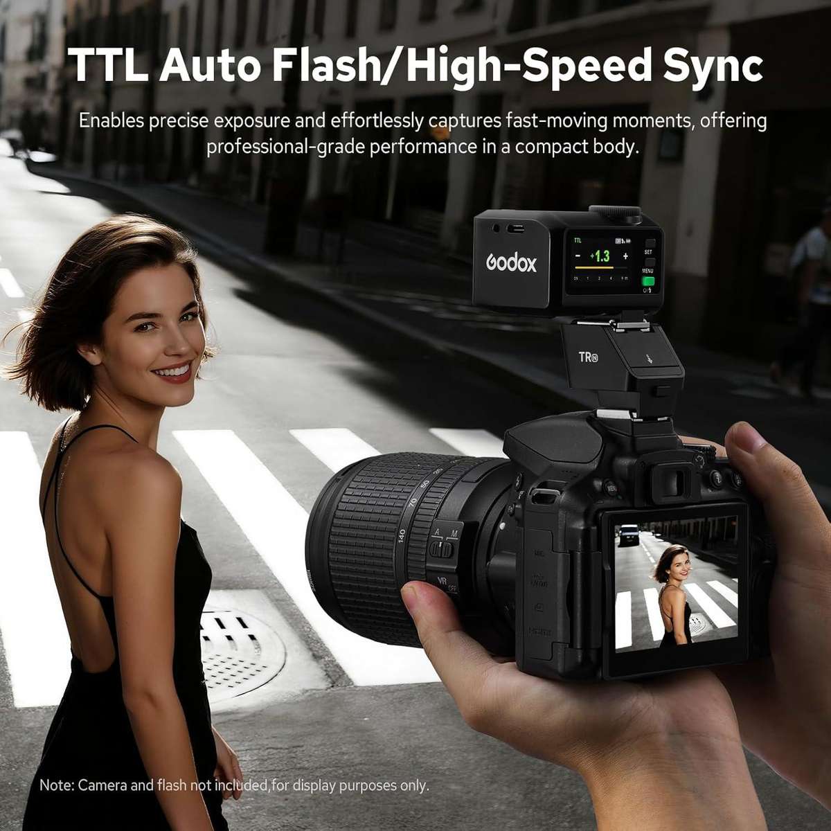 Godox TR TTL Hot Shoe Riser, Type:TR-N For Nikon