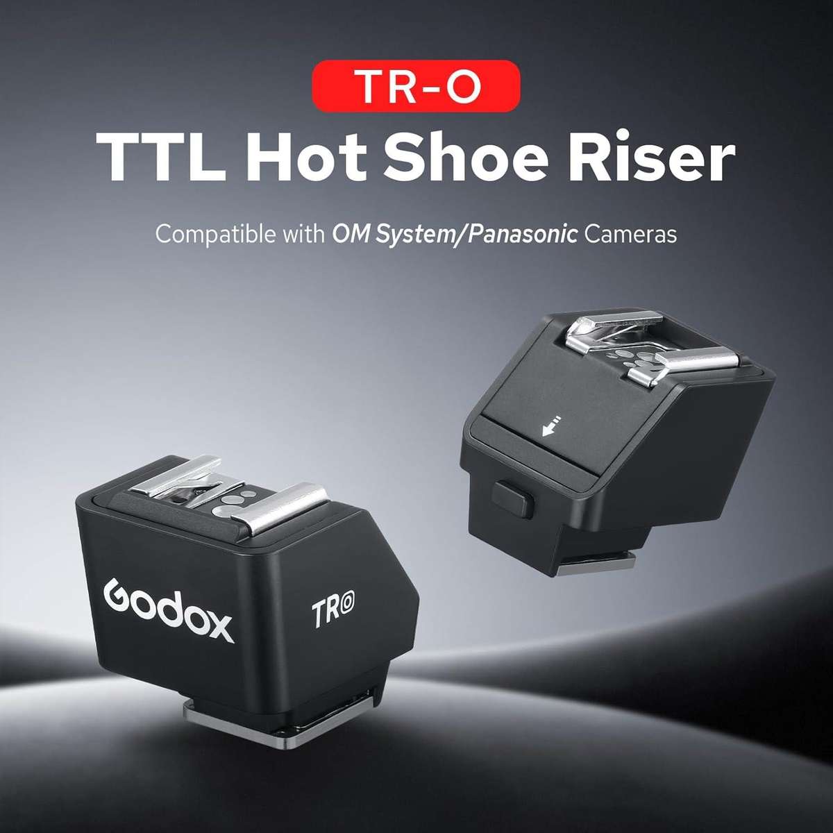 Godox TR TTL Hot Shoe Riser, Type:TR-O For Olympus