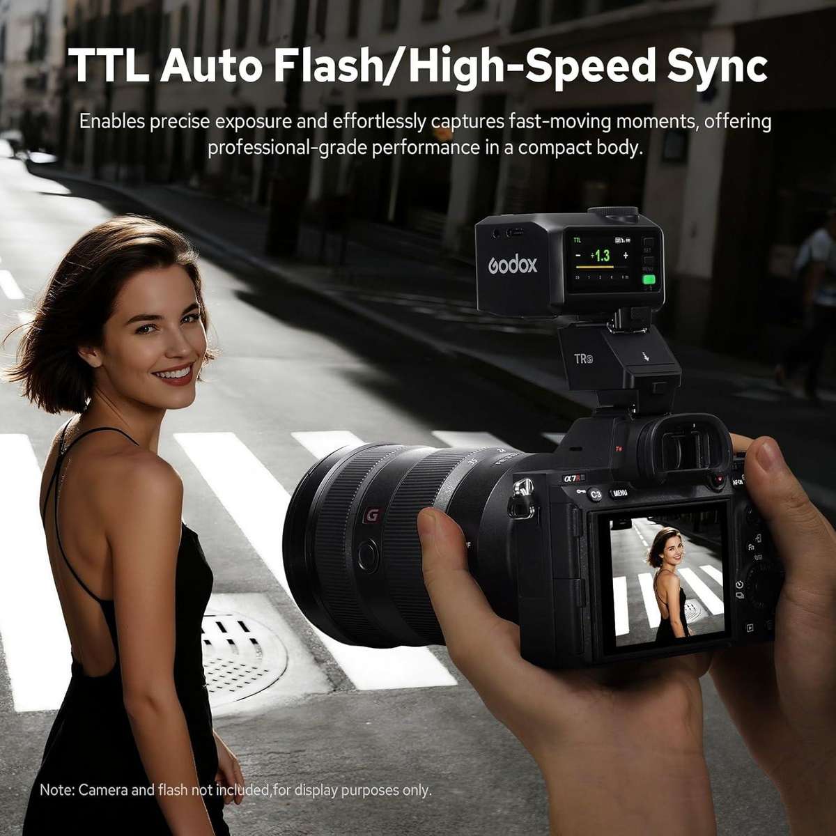 Godox TR TTL Hot Shoe Riser, Type:TR-S For Sony
