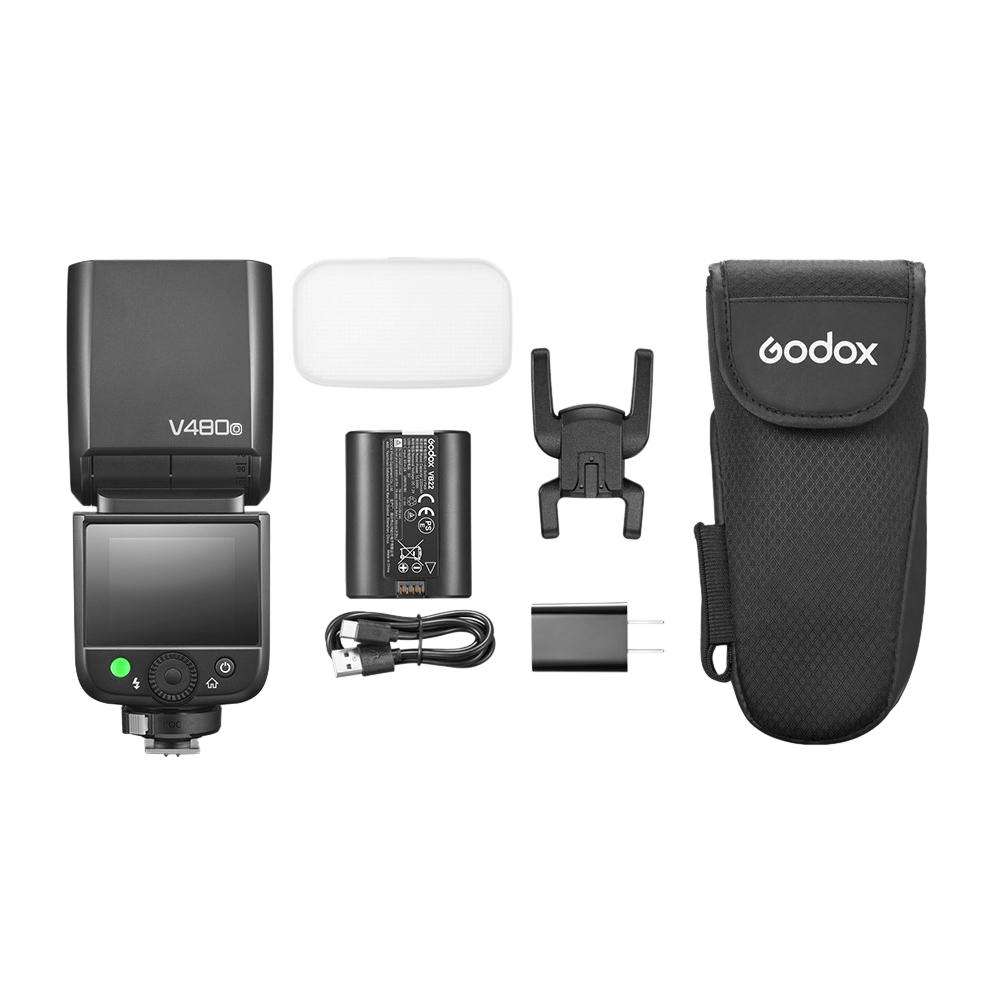 Godox V480 TTL Li-ion Round Head Camera Flash For Olympus(EU Plug)