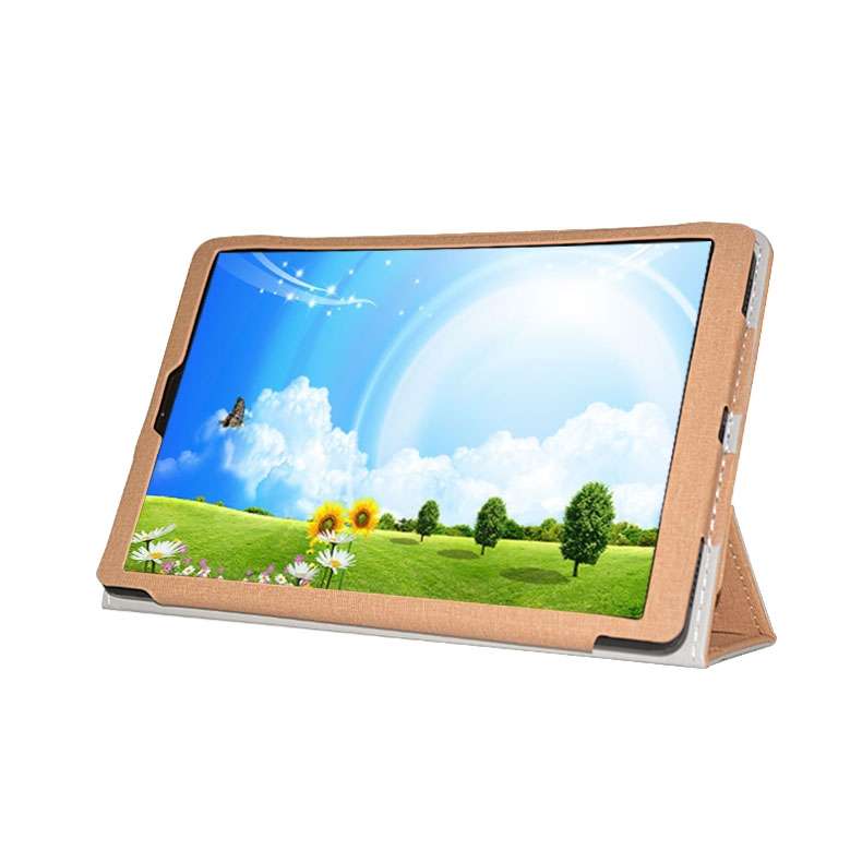 For Alldocube iPlay 30 Pro Anti-slip Texture Horizontal Flip Leather Protective Case ... (Golden)