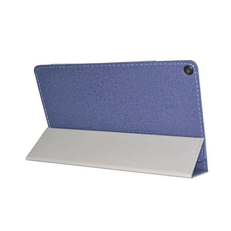 For Alldocube iPlay 30 Pro Anti-slip Texture Horizontal Flip Leather Protective Case wi ... (Blue)