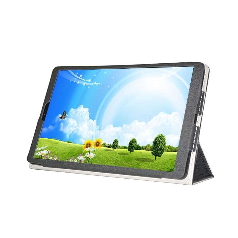 For Alldocube iPlay 30 Pro Anti-slip Texture Horizontal Flip Leather Protective Case w ... (Black)