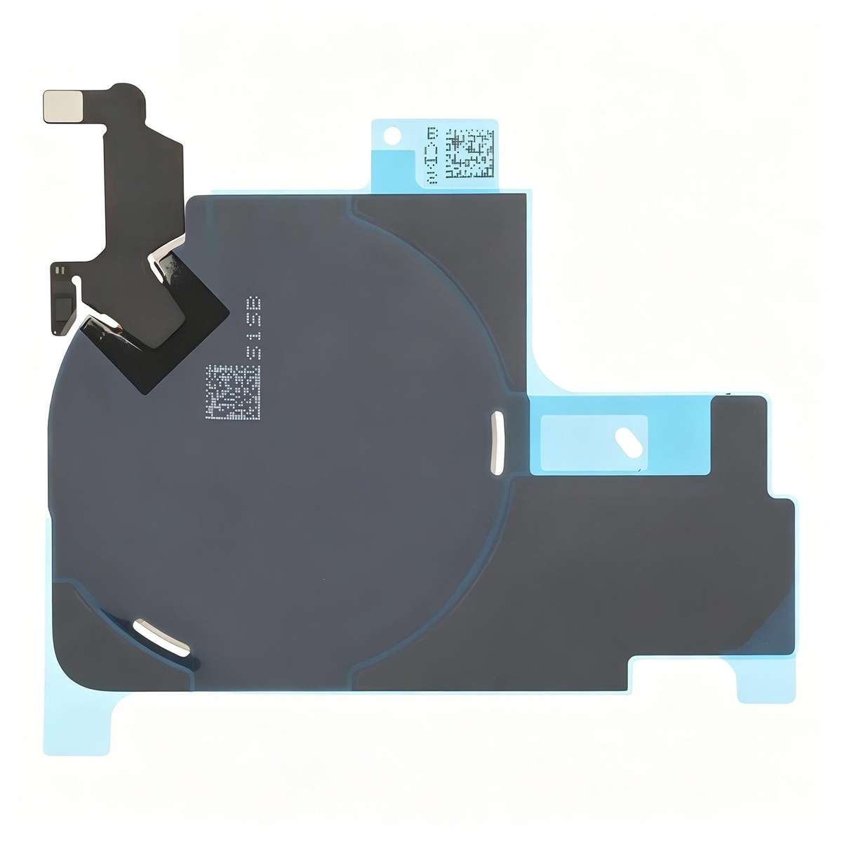 For iPhone 17 Pro Original NFC Wireless Charging Module with Flashlight Flex Cable