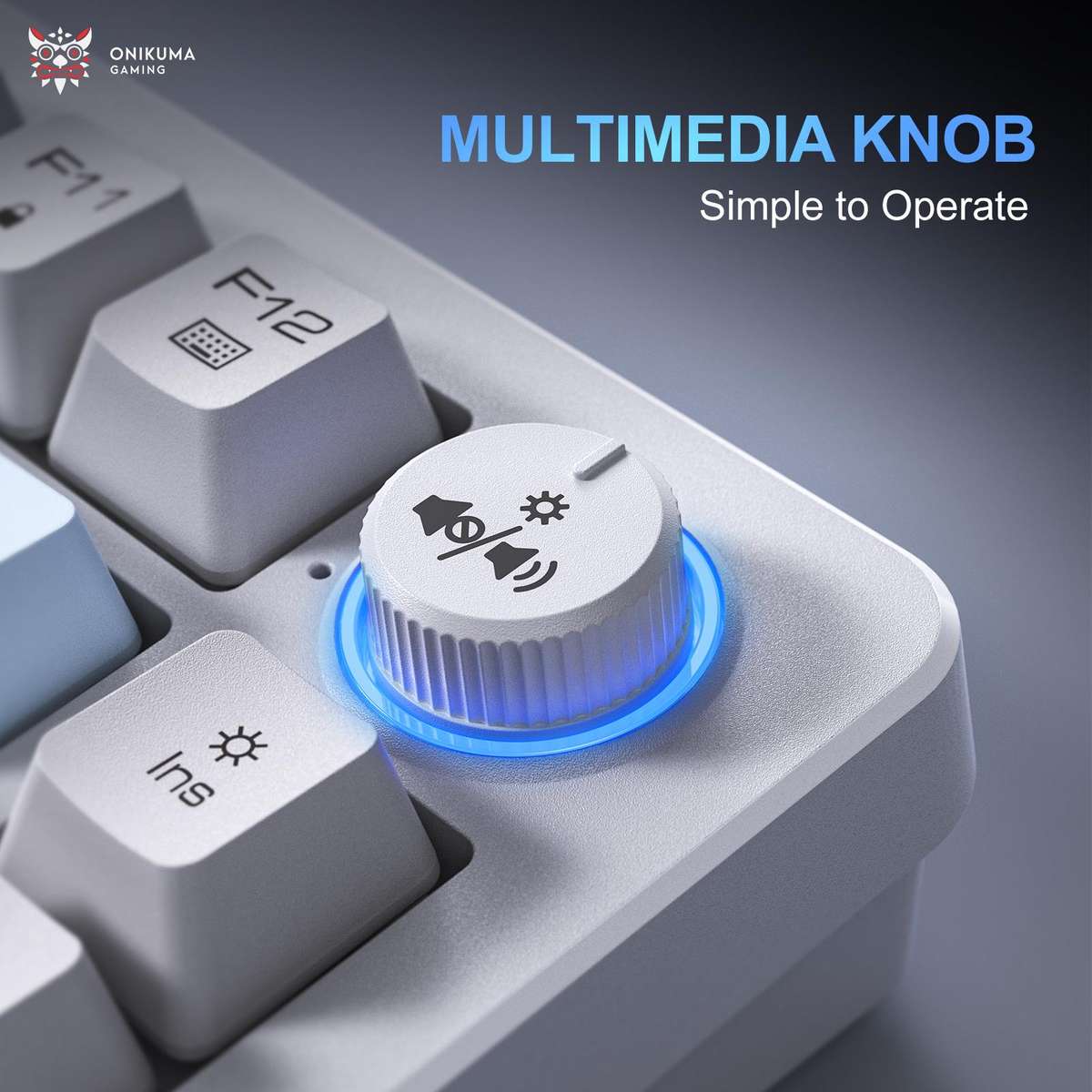 ONIKUMA MT501 Three-mode Silent Mechanical Keyboard