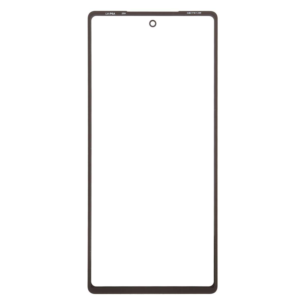 For Google Pixel 6a 5pcs Front Screen Outer Glass Lens with OCA Optically Clear Adhesive