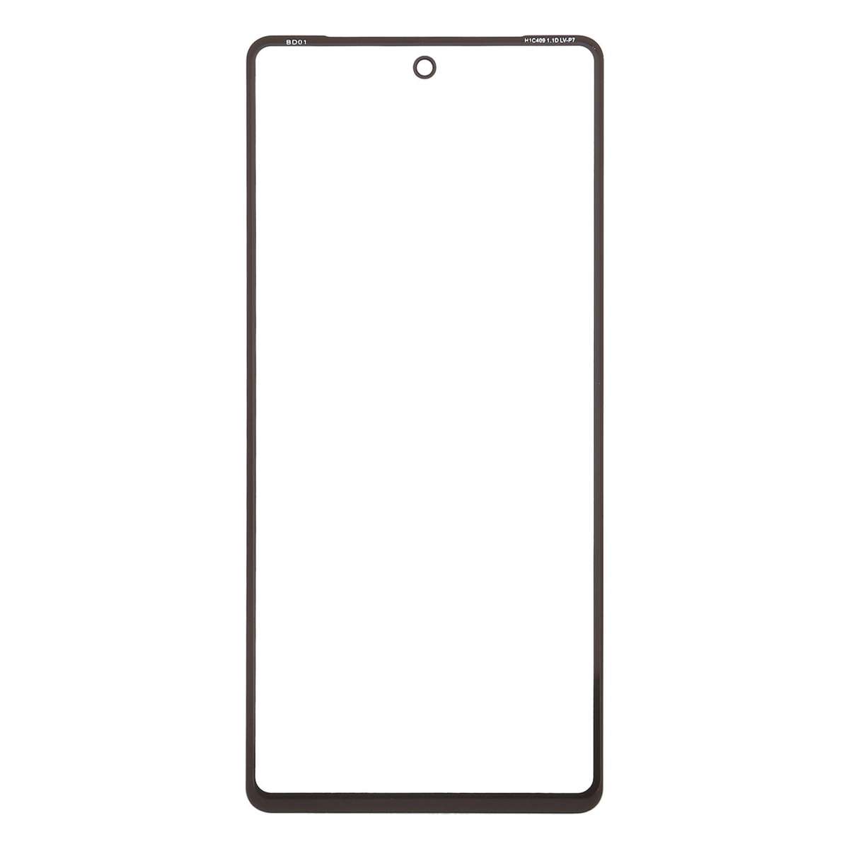 For Google Pixel 7 5pcs Front Screen Outer Glass Lens with OCA Optically Clear Adhesive