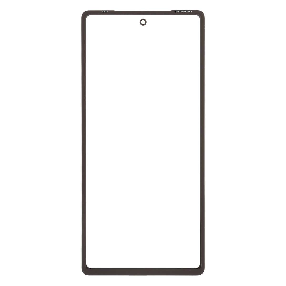For Google Pixel 7a 5pcs Front Screen Outer Glass Lens with OCA Optically Clear Adhesive