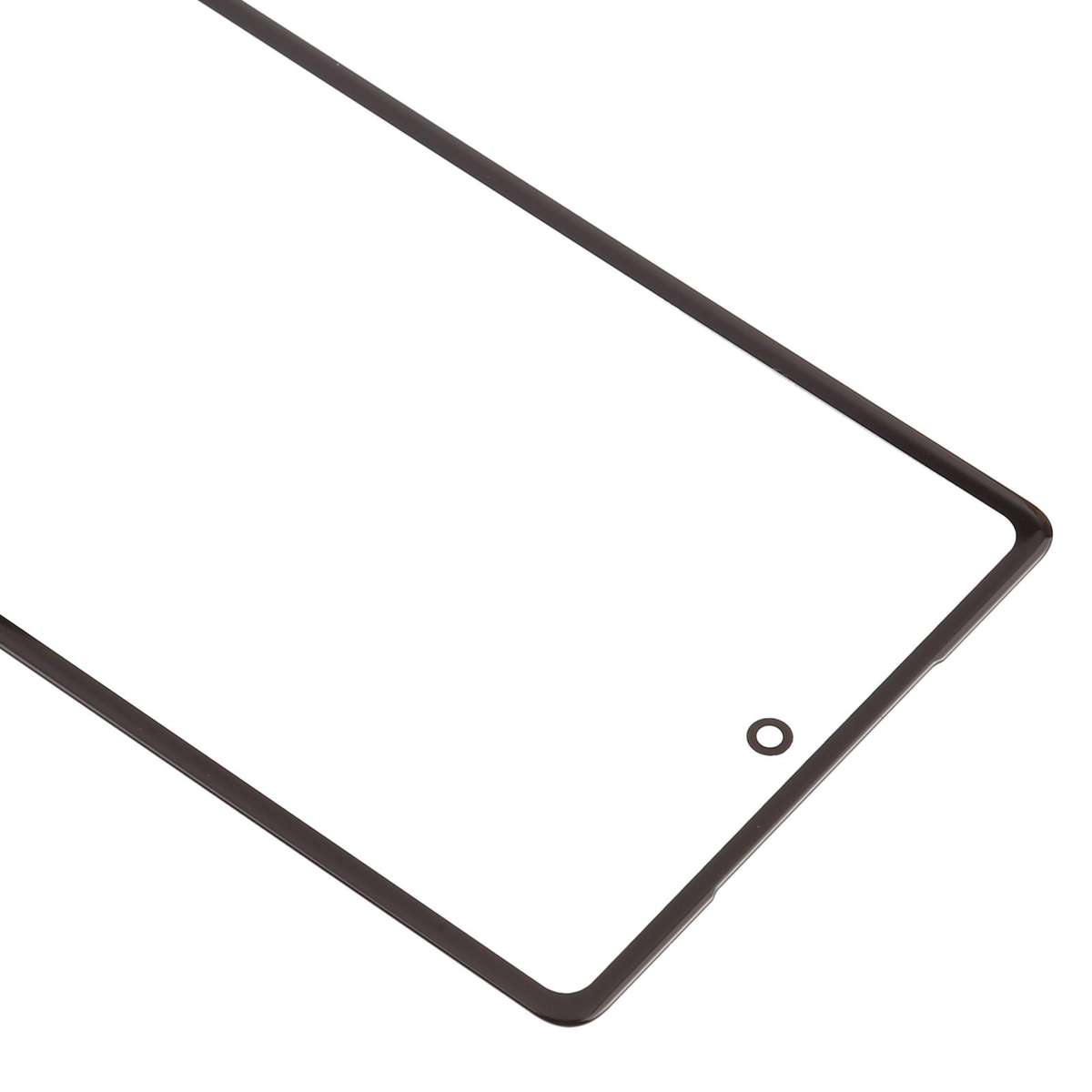 For Google Pixel 7a 5pcs Front Screen Outer Glass Lens with OCA Optically Clear Adhesive