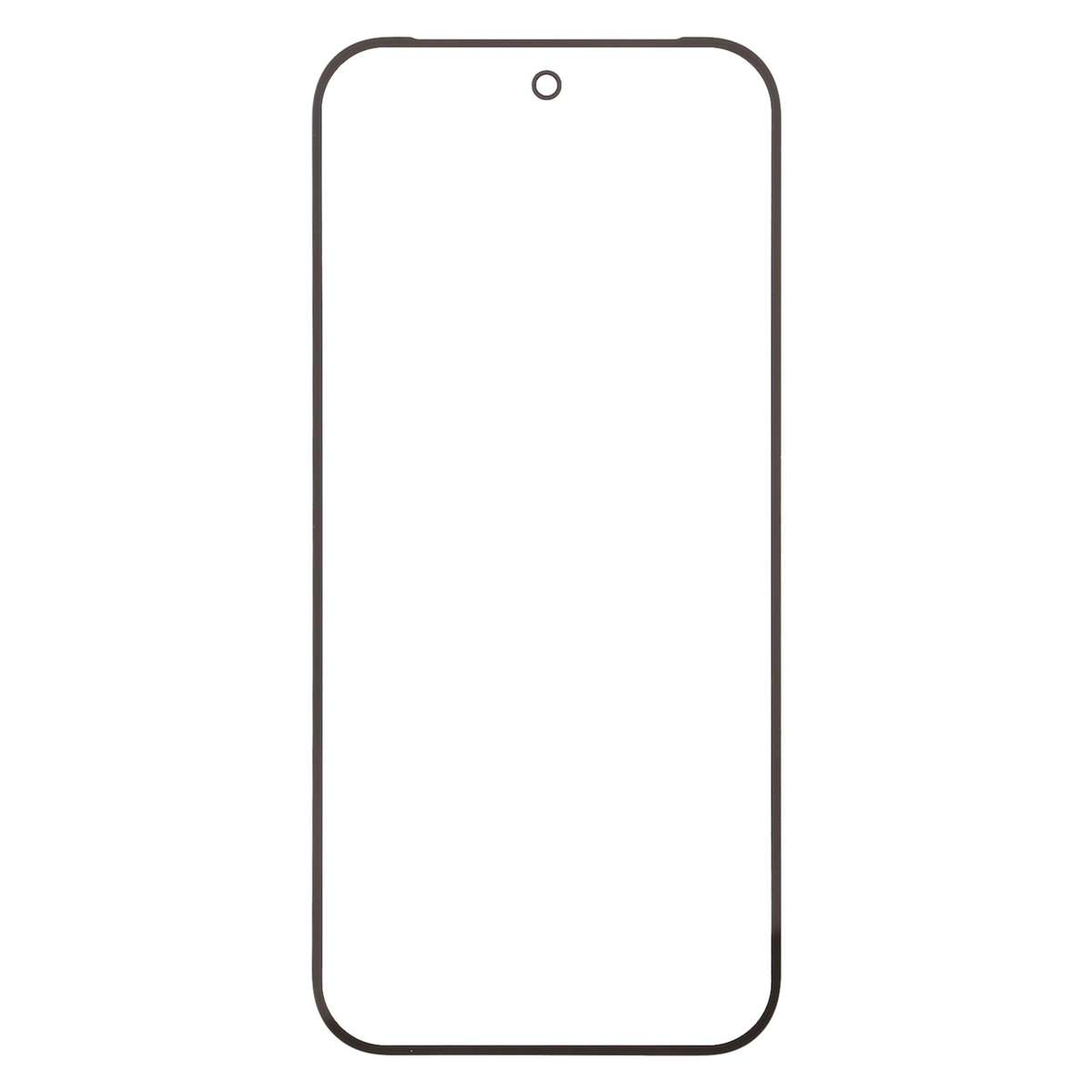 For Google Pixel 9 Pro 5pcs Front Screen Outer Glass Lens with OCA Optically Clear Adhesive