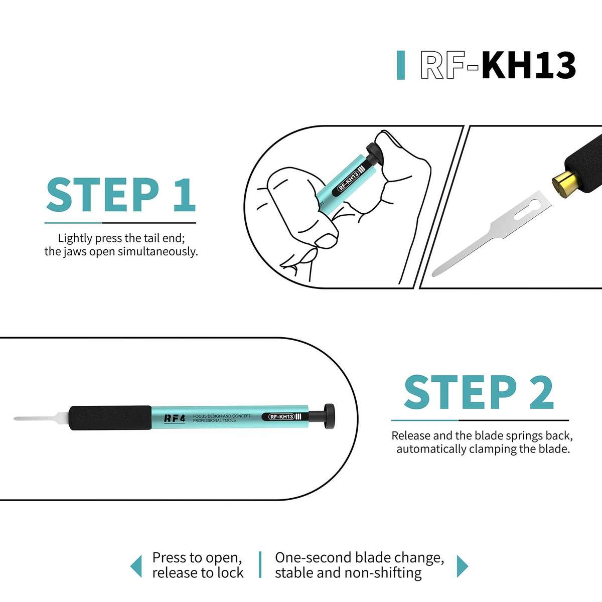 RF4 RF-KH13 Quick Disassembly and Assembly Pressing Handle