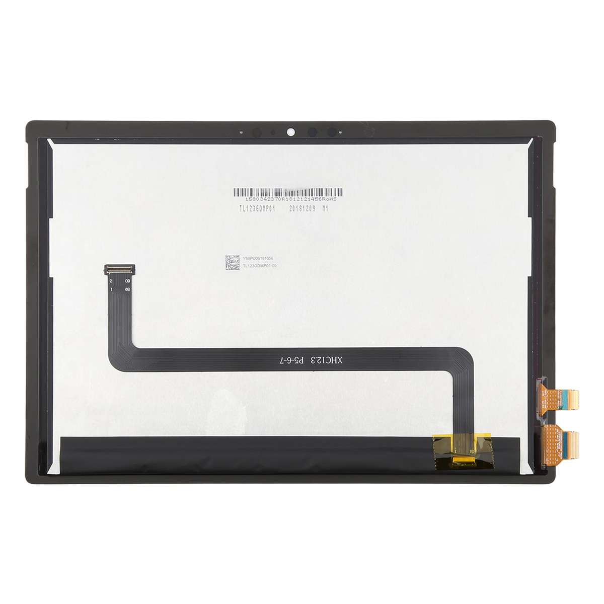 For Microsoft Surface Pro 7 Q1/Q2 OEM LCD Screen Digitizer Full Assembly with LCD Flex Cable