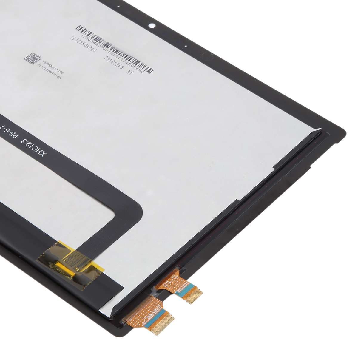 For Microsoft Surface Pro 7 Q1/Q2 OEM LCD Screen Digitizer Full Assembly with LCD Flex Cable