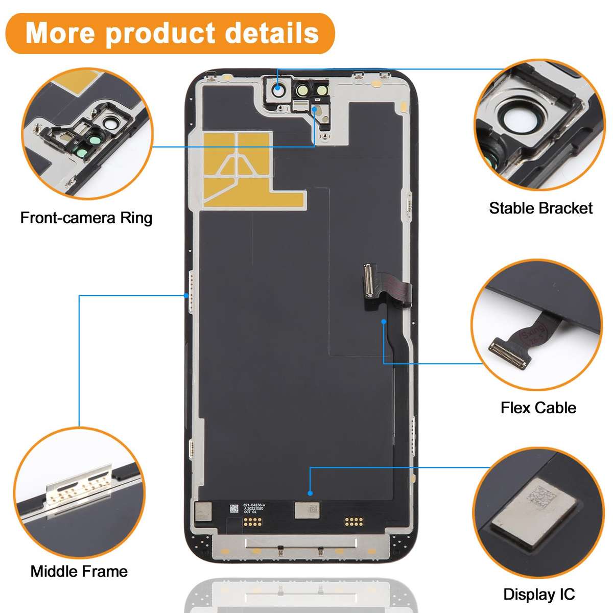 For iPhone 14 Pro Max HXL FOG OLED Screen